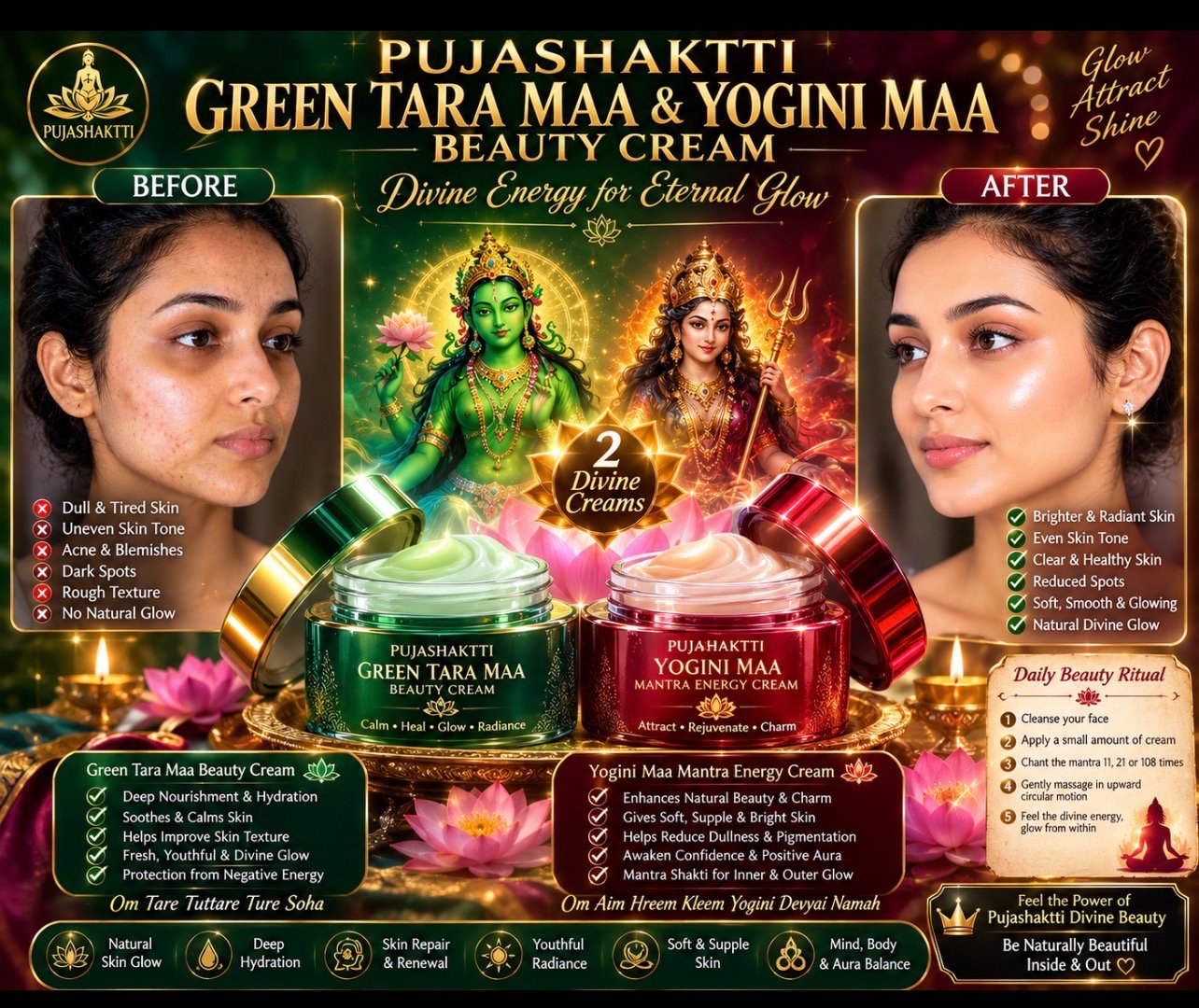 Pujashaktti Green Tara Maa Beauty Cream